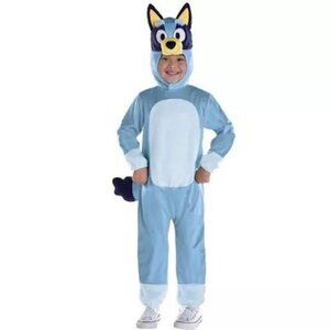 Kids Blue Dog Costume